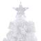 4ft. Pre-Lit LED Color Changing Fiber Optic White Artificial Christmas Tree